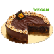Vegan Chocolate Hazelnut Torte Cake