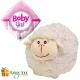 Cuddly Sheep & Foil Balloon - Girl