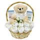 My First Teddy Nappy Basket