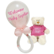 Baby Pacifier Balloon with Soft Teddy
