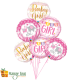 It's A Girl Balloon Bouquet