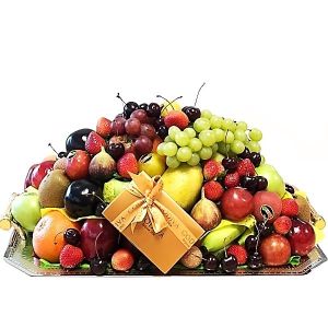 VIP Fruit Basket and Godiva Chocolates